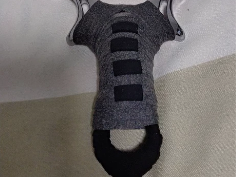 扁皮弹弓高精度强大威力快压免绑不锈钢弹工户...