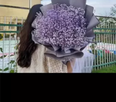 满天星花束干花室内客厅装饰花桌面摆件插花永...