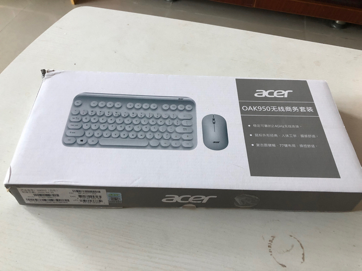 acer无线键盘 型号OAK950 超好看...