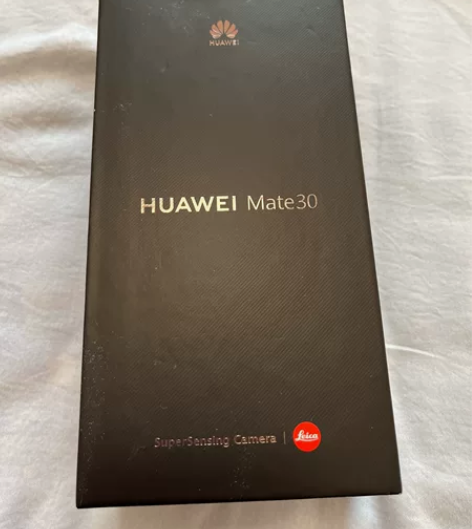 华为mate30   5G版，8+256G...