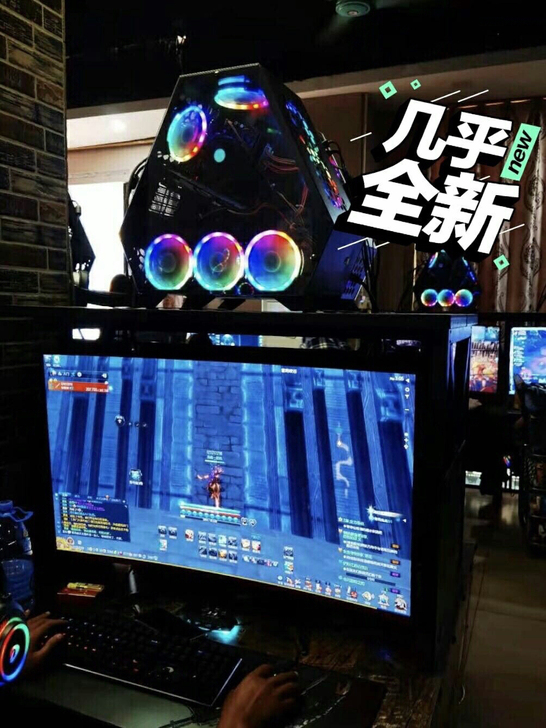 英特尔i7电脑全套主机 二手台式主机电脑 ...