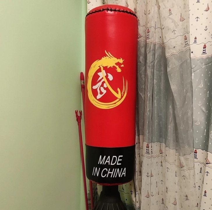 拳击沙袋散打立式家用不倒翁成人健身沙包儿童...