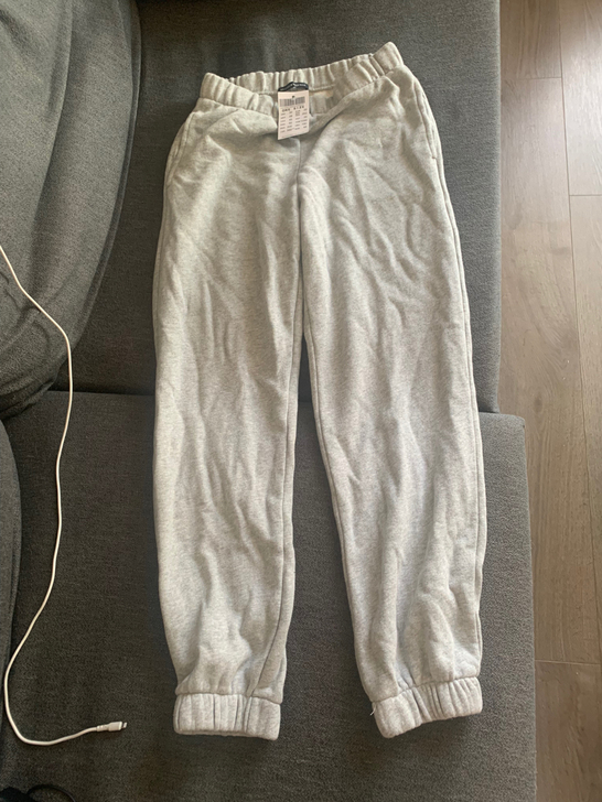 brandymelville 加绒灰色卫裤...