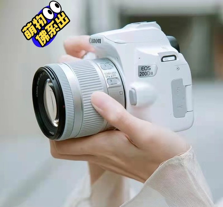 佳能200D一代，自用单反套机，18-55...