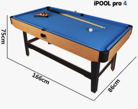 大号特价可折叠家用台球桌家用成人儿童标准美...