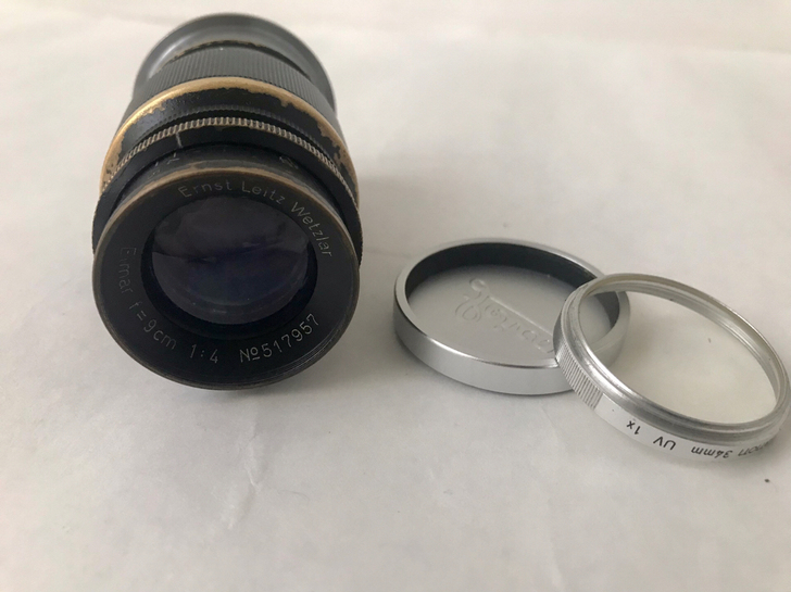 徕卡镜头 elmar 90mm f4 黑漆...