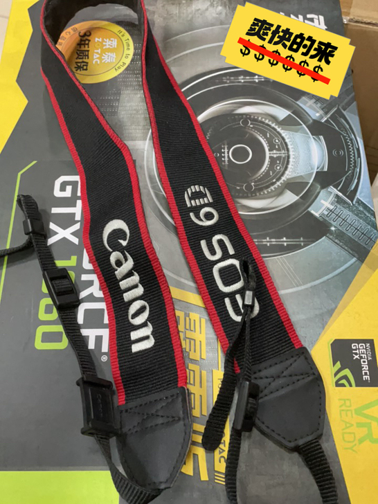 原装佳能6D 背带一根