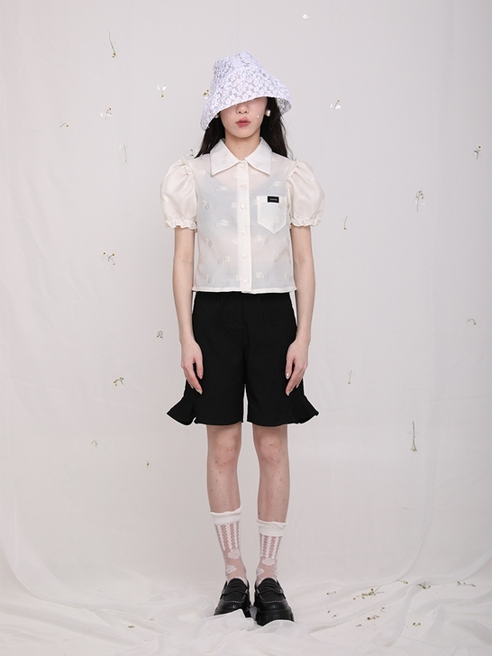tanjaCelmins 泡泡肌理感花边木...