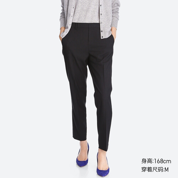【双11狂欢价】女装 九分裤(条纹) 40...