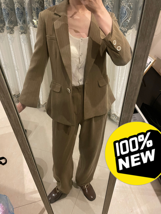 lesies（蓝色倾情）（全新）西装外套女