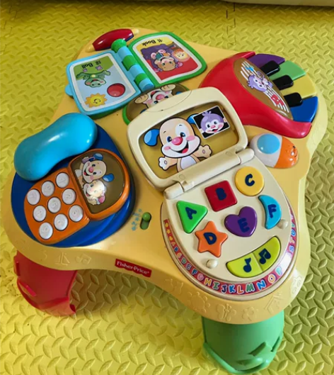 多功能益智玩具，8成新，50块，只能自取，...