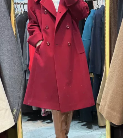 vintage古着羊毛大衣 图一是日本贵牌...