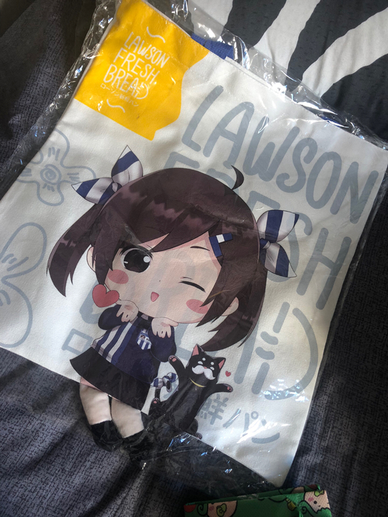 罗森亿亿酱帆布包