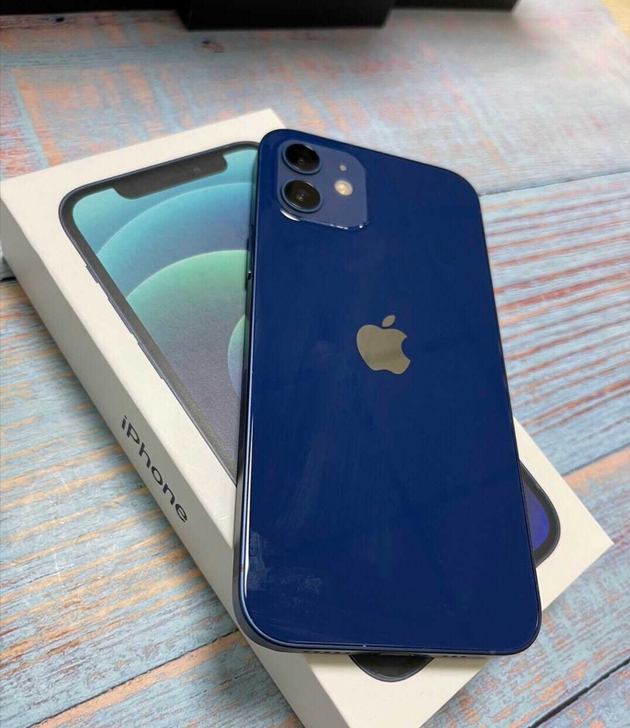 急用钱诚心出 苹果12 蓝色