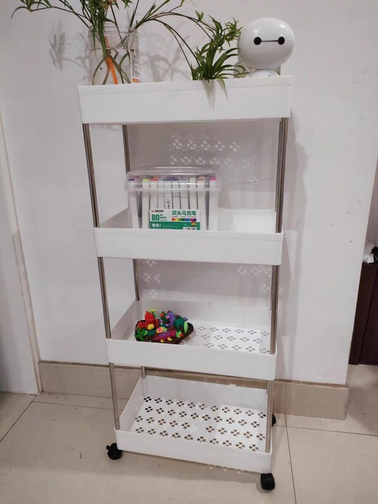 【超市关闭清仓处理】移动置物架厨房落地收纳...