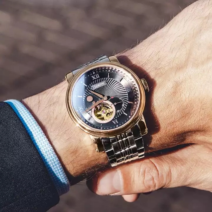 罗宾尼（LOBINNI）原创设计男士手表 ...