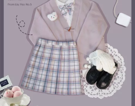 【水果糖】【春日野樱】春日限定原创JK制服...