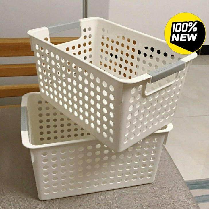 捡漏啦!拍1发2】桌面收纳盒文件置物收纳筐...