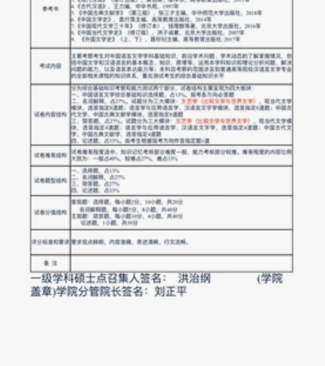 杭师大中国语言文学真题和复习笔记 感兴趣的...