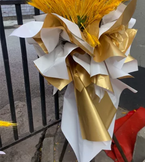 开业花篮，麦穗花篮一共还有6个，自提。 感...