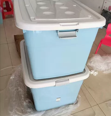 【加厚加大收纳箱】特大号收纳箱塑料储物箱家...