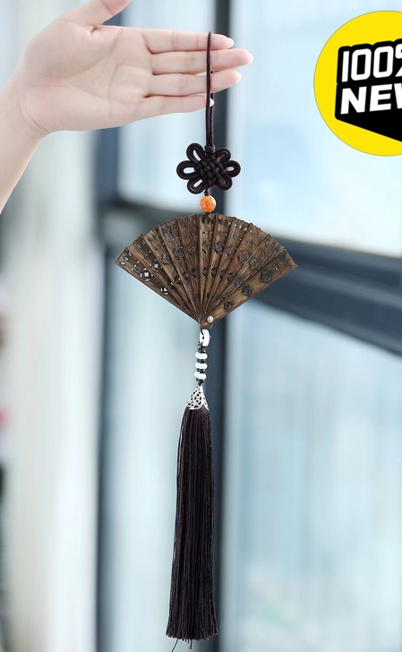 沉香车挂  精湛的工艺