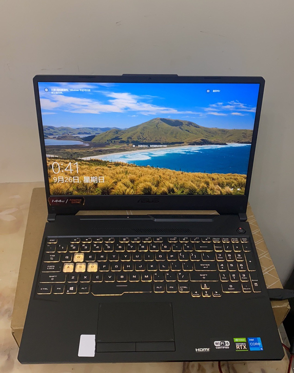 i5十一代3060华硕天选2金属电竞吃鸡游...