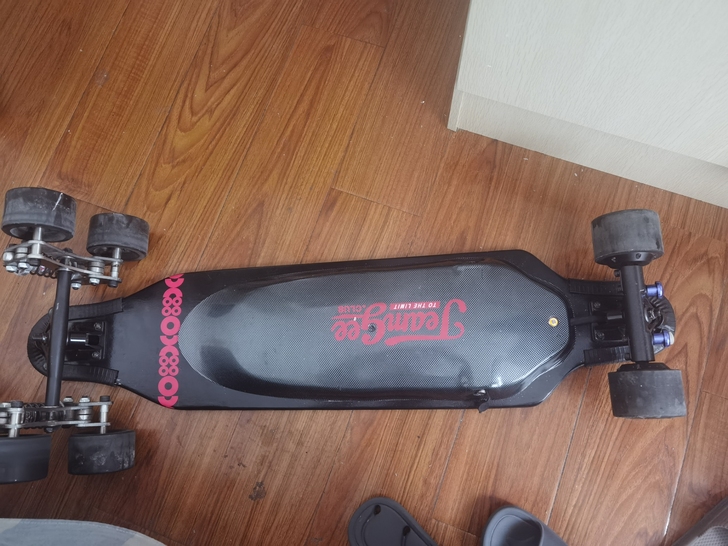 teamgee电动四轮滑板，自行改装，带减...