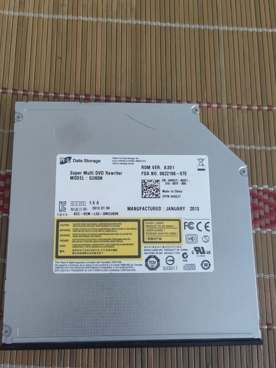 戴尔服务器原装可擦写光驱，9.5mm 12...