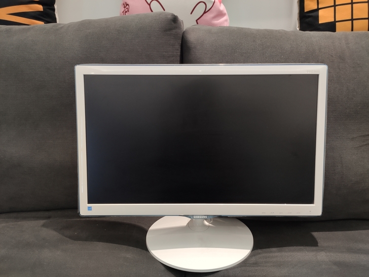 三星22寸显示器显示屏，台式电脑主机笔记本...