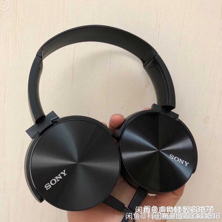 全新Sony索尼MDR-XB450头戴式重...