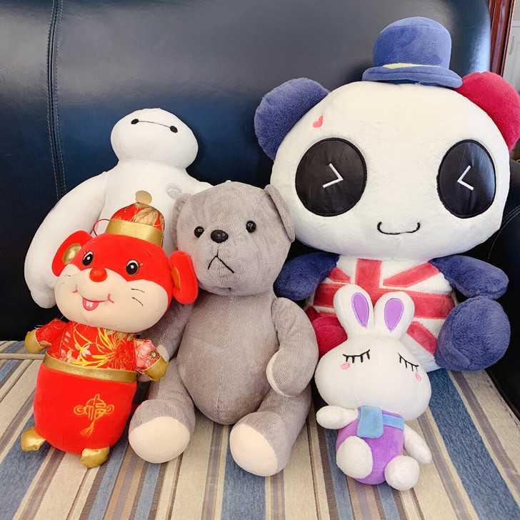 毛绒玩偶 家里太多了打包出,可做婚庆游戏...