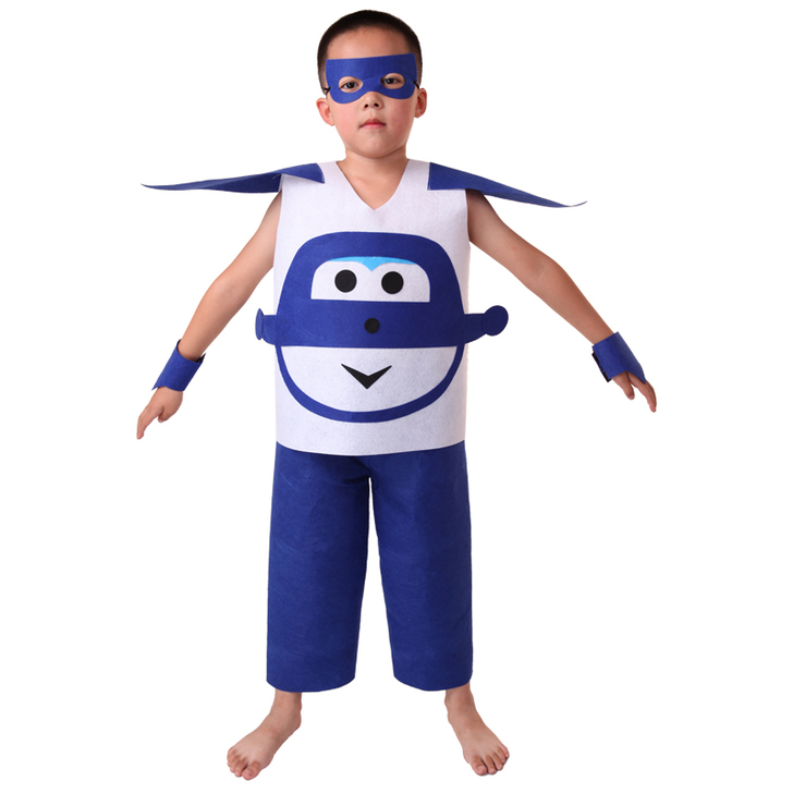 儿童环保时装秀服装幼儿园表演走秀男女孩手工...