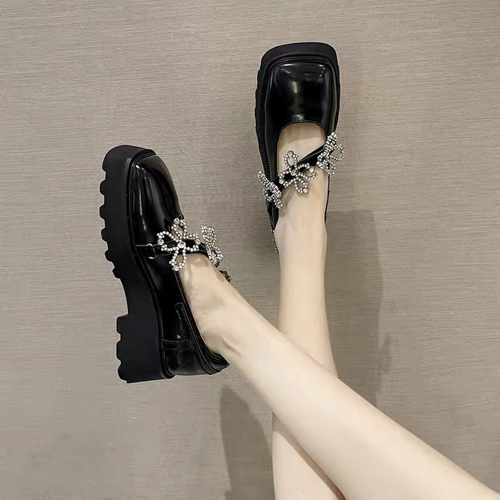 全新仅试穿 珍妮鞋松糕鞋小皮鞋