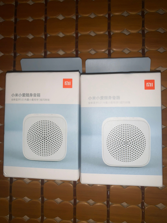 小米小爱随身音箱2个