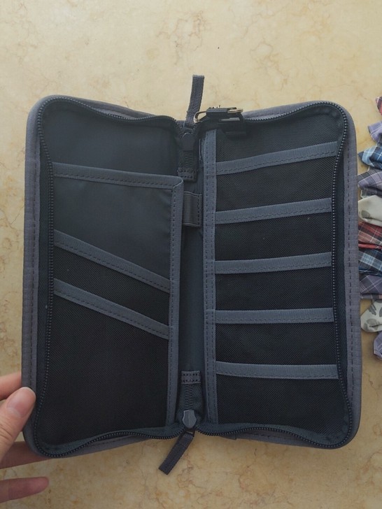 严选多功能护照夹手拿包全新