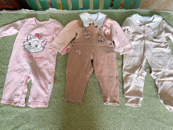 卡乐吉瑞比婴儿双层连体衣80码