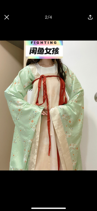 三件套仅试穿！花朝记的魏晋南北朝款