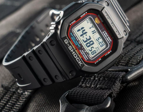 卡西欧 小红圈G-SHOCK方块太阳能六局...