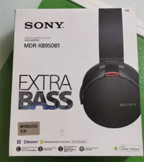 索尼MDR-XB950B1头戴式蓝牙耳机，...