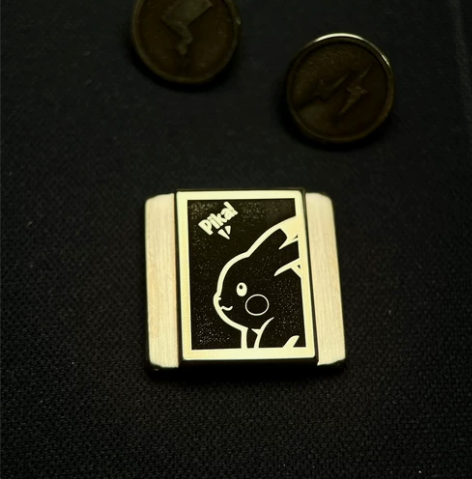 金属黄铜相机热靴盖，相机快门按钮，皮卡丘 ...