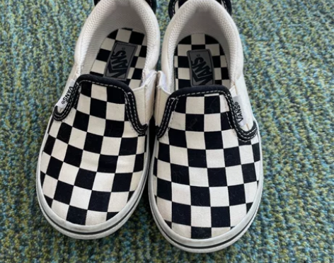 vans帆布鞋一脚蹬18cm 日本购入 穿...