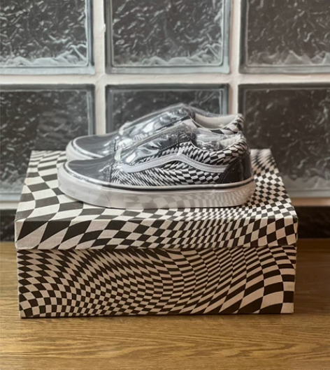 SS End X Vans黑白眩晕棋盘格 ...