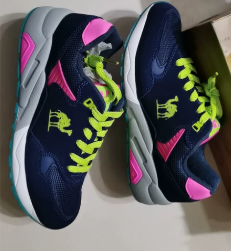 CAMEL骆驼女鞋冬春季运动鞋系带休闲户外...