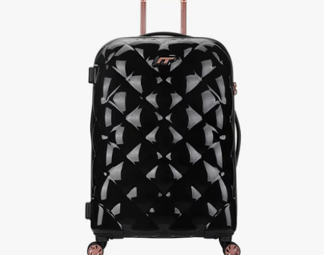 菱格纹时尚女款拉杆箱行李箱登机箱静音防盗万...