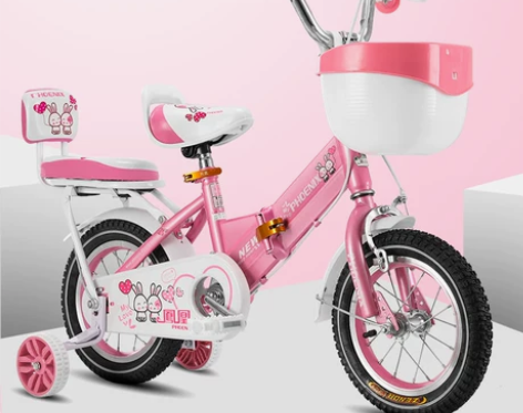 凤凰儿童自行车2-3-6-8-10岁女孩脚...