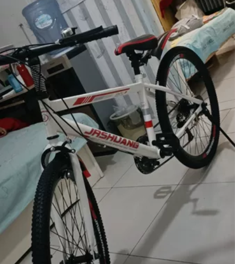 26寸变速，买大了，安装试骑两圈。 感兴趣...
