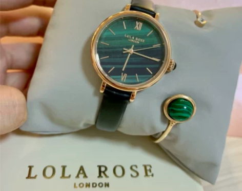 Lola Rose手表女ins风轻奢女表孔...