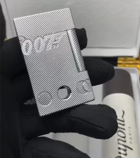 法国都彭朗声打火机纯铜材质  幽灵党007...