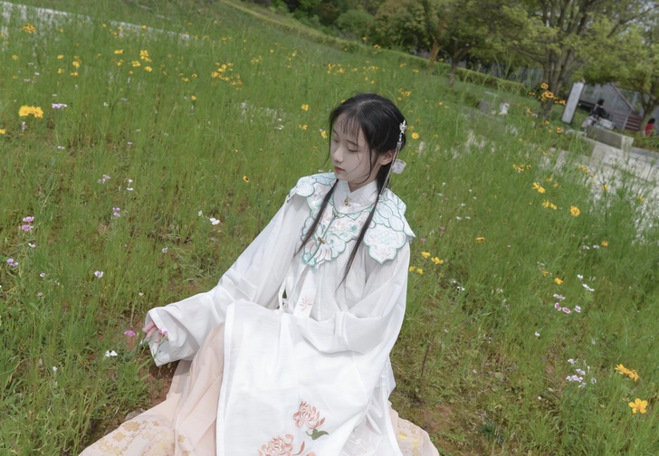 汉服明制有云肩全套